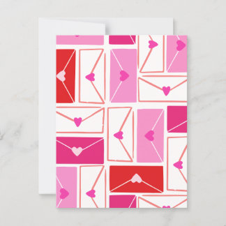 Carte Postale lettre d'amour