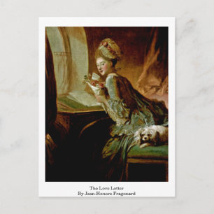 Carte Postale Lettre D'Amour De Jean-Honore Fragonard