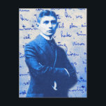 Carte Postale Lettre De Kafka<br><div class="desc">Photo vintage de Franz Kafka sur une page de "Brief an den Vater".</div>