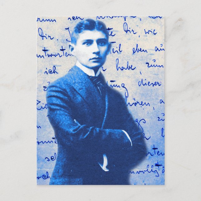 Carte Postale Lettre De Kafka (Devant)