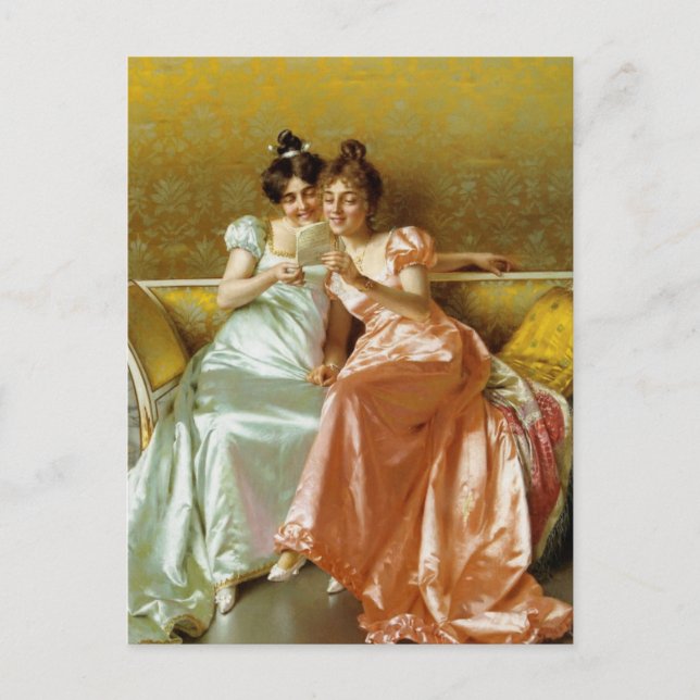 Carte Postale Lettre de régence (Devant)