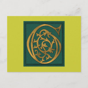 Carte Postale Lettre G