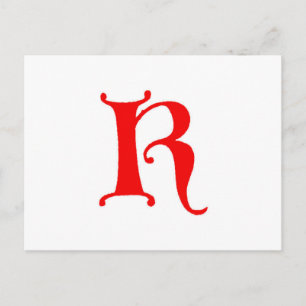 Carte Postale Lettre K