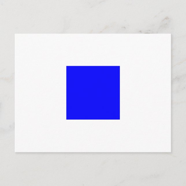 Carte Postale Lettre S du signal d'indicateur alphabétique (Devant)