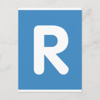 Lettre Twitter Emoji R