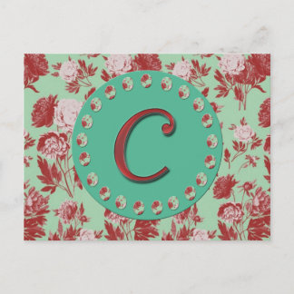 CARTE POSTALE LETTRE VINTAGE C