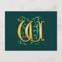 Lettre W Monogramme