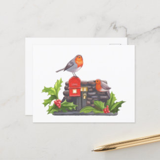 Carte Postale Lettres de Robin