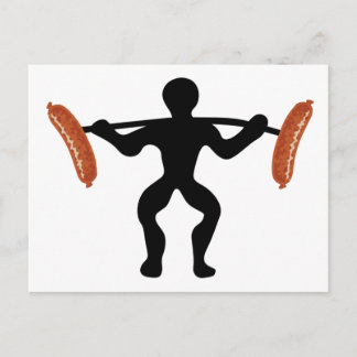Carte Postale Levage de saucisse