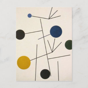 Carte Postale Levée, chute, vol par Sophie Taeuber-Arp