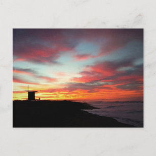 Carte Postale Lever de soleil à Newport Beach, Californie