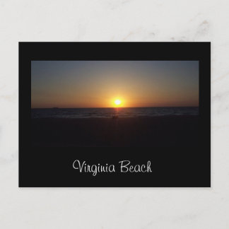Carte Postale Lever de soleil chez Virginia Beach