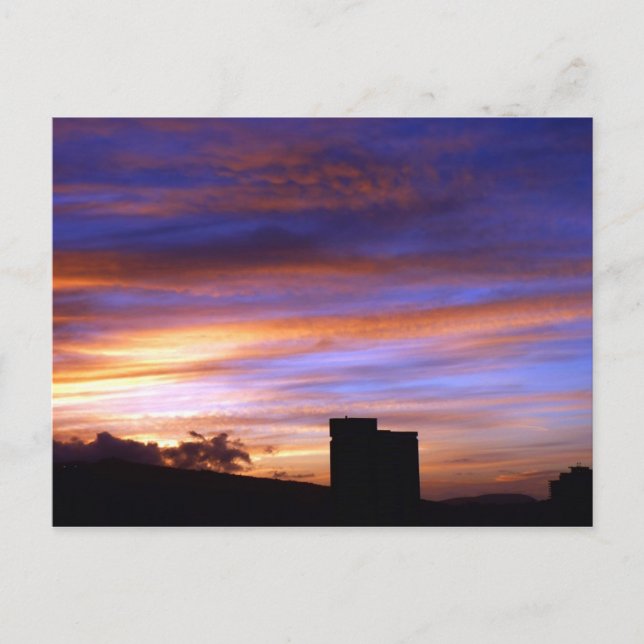 Carte Postale Lever de soleil magique à Hawaï (Devant)