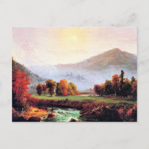 Carte Postale Lever du matin à Plymouth, NH