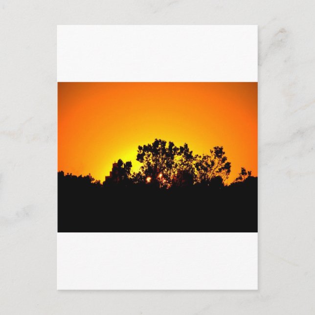 Carte Postale Lever du soleil (Devant)