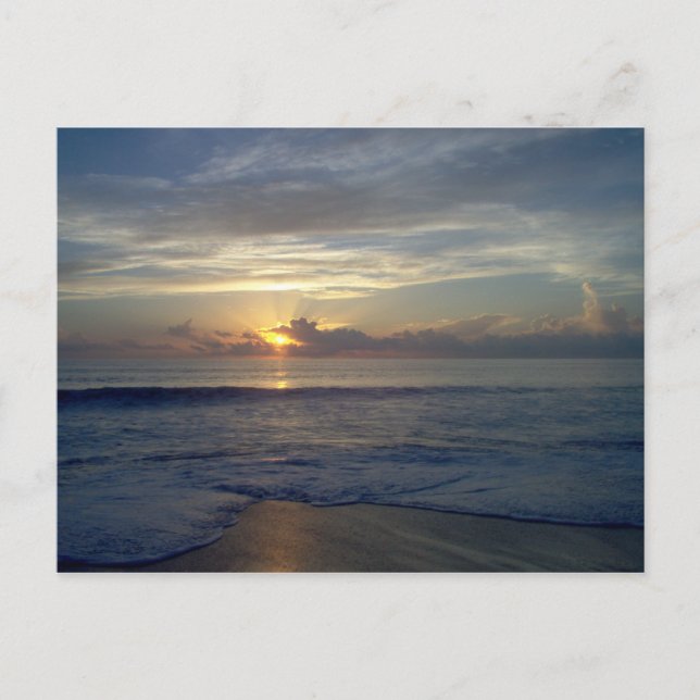 Carte postale - Lever du soleil (Devant)