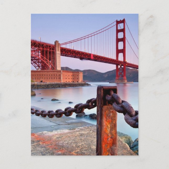 Carte Postale Lever Du Soleil À Fort Point (Devant)