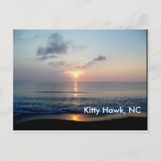 Carte Postale Lever Du Soleil À Kitty Hawk
