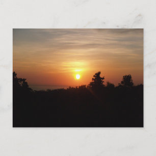 Carte Postale lever du soleil @ senaru