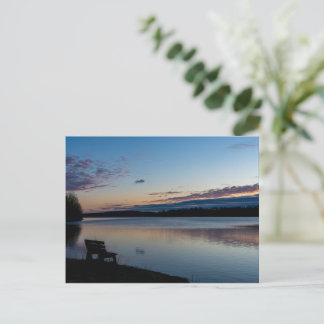 Carte Postale Lever du soleil serein