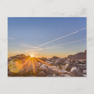 Carte Postale Lever Du Soleil Sur La Plage Armação À Florianópol