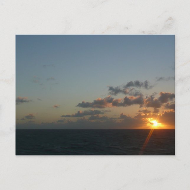 Carte Postale Lever du soleil sur San Juan I Porto Rico (Devant)