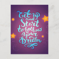 Levez-Vous Et Commencez À Suivre Vos rêves