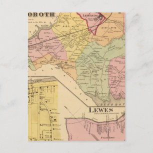 Carte Postale Lewes et Rehoboth
