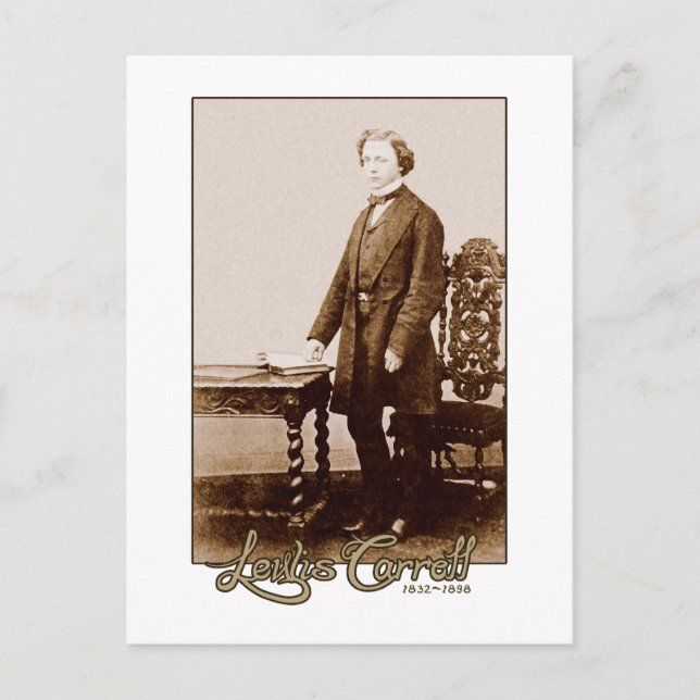 Carte Postale Lewis Carroll Photo 3 (Devant)