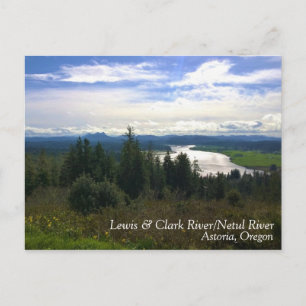 Carte Postale Lewis & Clark River, OU