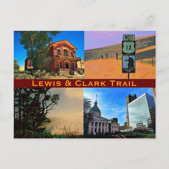 Carte postale Lewis & Clark Trail (Devant)