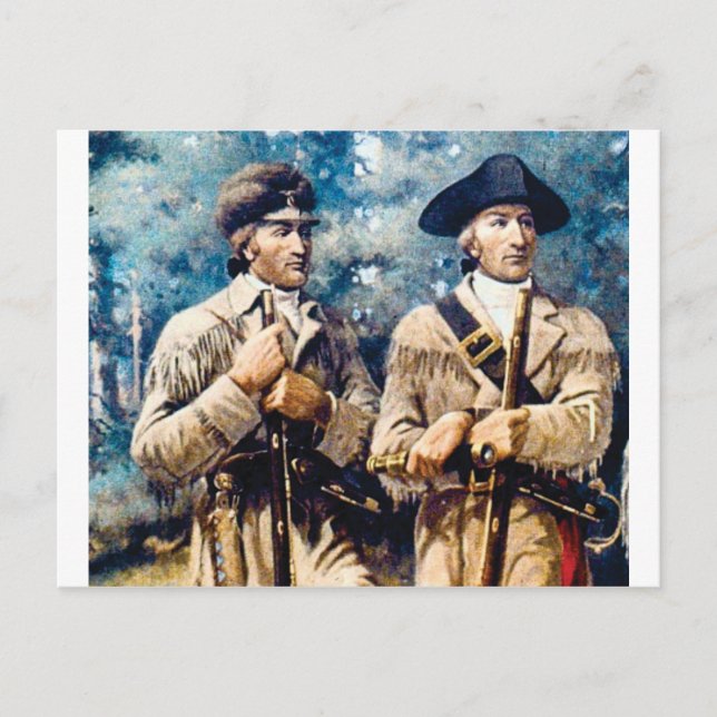 Carte Postale Lewis et Clark (Devant)