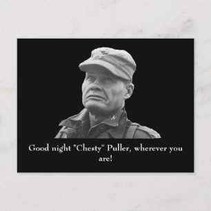 Carte Postale Lewis Puller "Chesty"