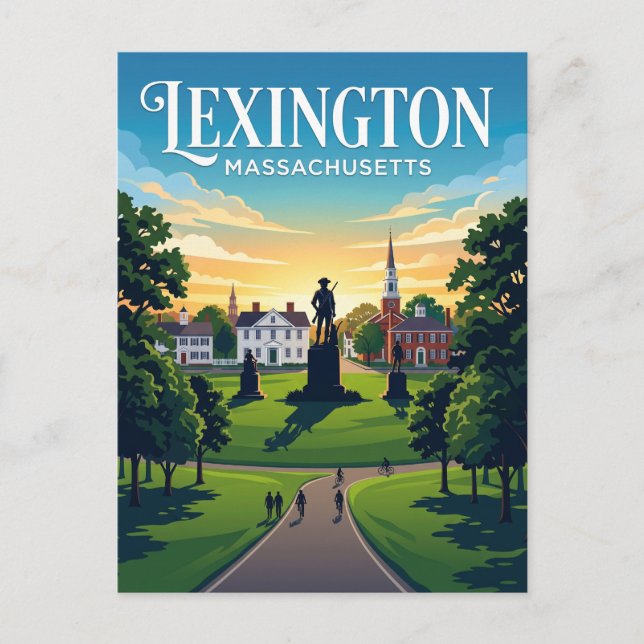 Carte Postale Lexington États-Unis (Devant)