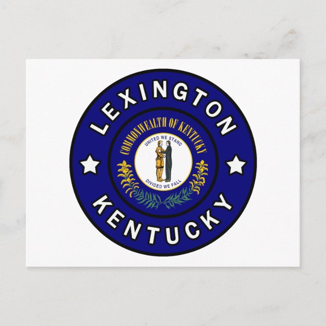 Carte Postale Lexington Kentucky (Devant)