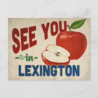 Carte Postale Lexington Kentucky Apple - Vintage voyage