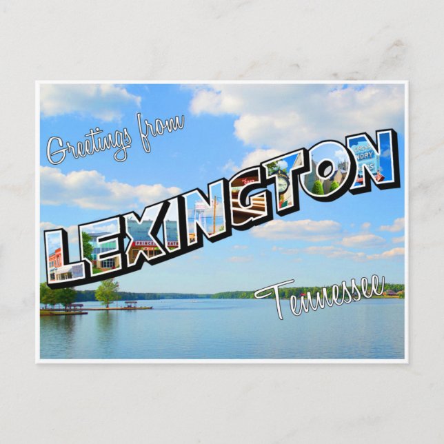 Carte postale Lexington, TN (Devant)