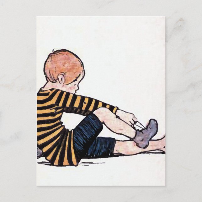 Carte Postale L'expérience rend l'homme sage (Devant)