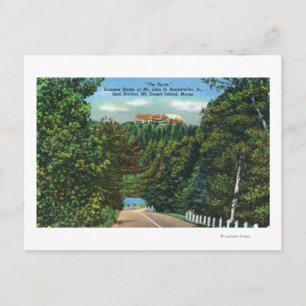 Carte Postale L'Eyrie, John D Rockefeller Jr Accueil