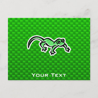Carte Postale Lézard vert