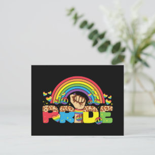Carte Postale LGBTQ - Fierté et arc-en-ciel