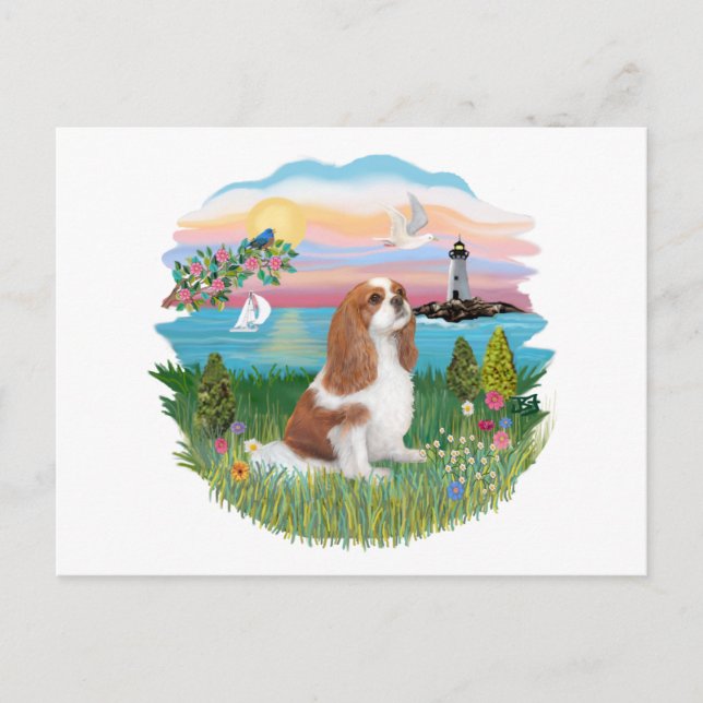 Carte Postale Lghthouse - Cavalier (BL-F) (Devant)