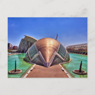 Carte Postale L'Hemisfèric, Valence, Espagne