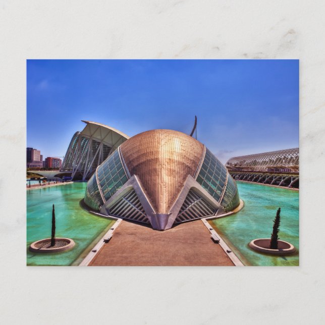 Carte Postale L'Hemisfèric, Valence, Espagne (Devant)