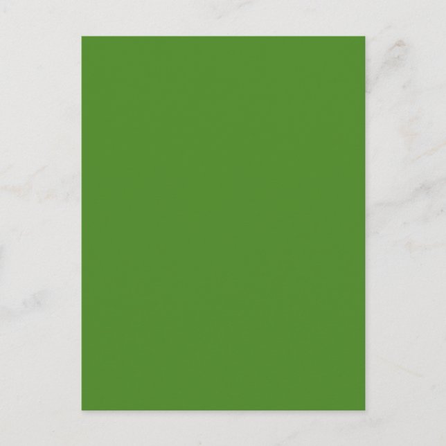 Carte postale "L'herbe est verte" (Devant)