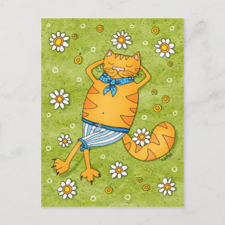 Carte Postale l'herbe est verte