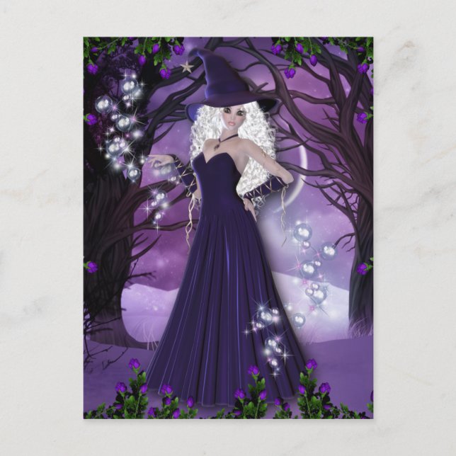 Carte Postale L'Heure De Sorcière (Devant)