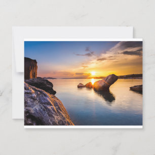 Carte Postale L'heure dorée en Grèce