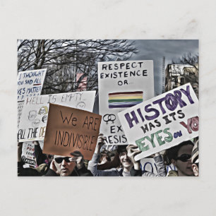 Carte Postale L'histoire a ses yeux sur toi