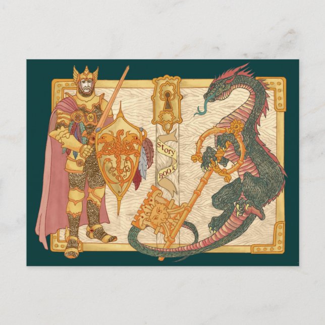 Carte Postale L'histoire de Fafner (Devant)